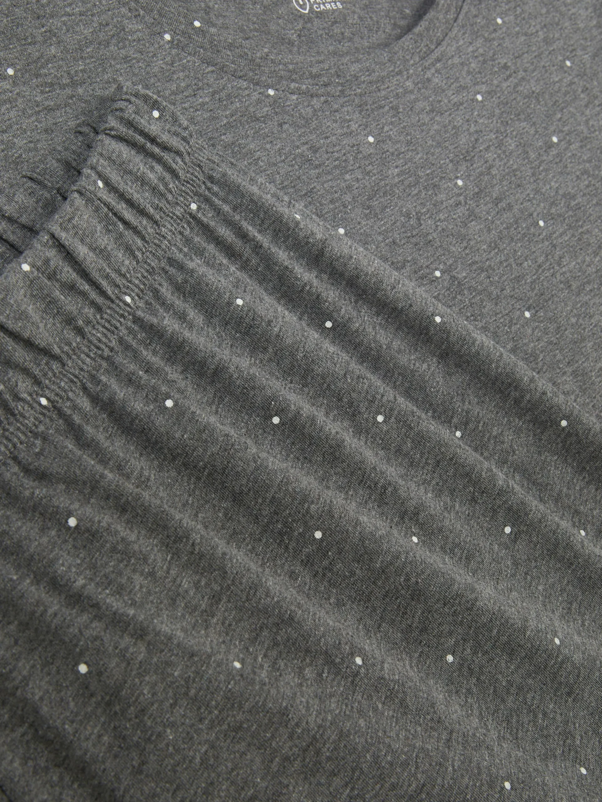 Pijama De Punto De Manga Corta Estampado