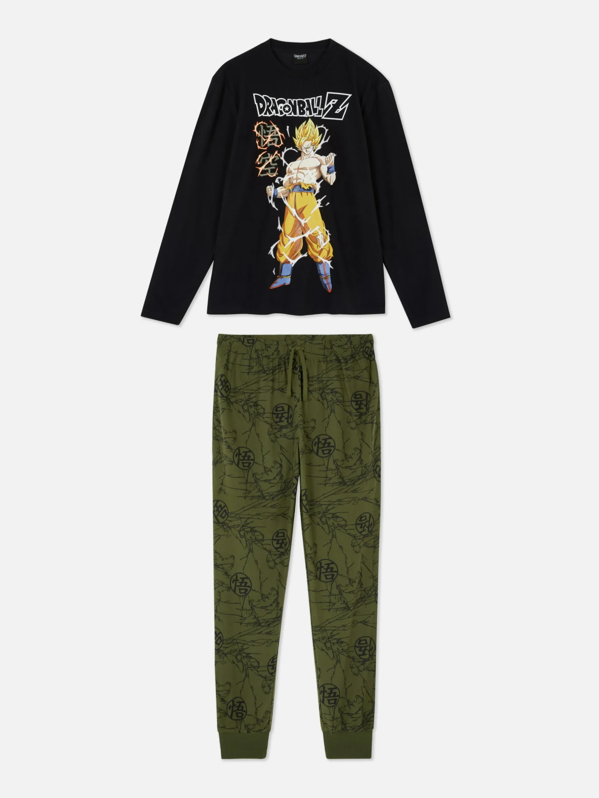 Pijama De Super Saiyan Goku De Dragon Ball Z