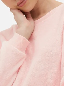 Pijama De Tejido Polar De Manga Larga