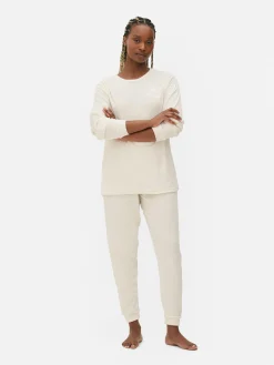 Pijama De Tela Coralina