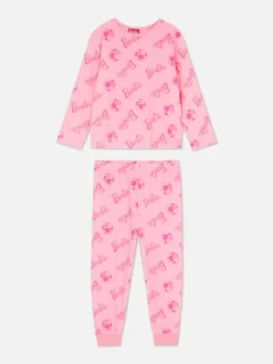 Pijama En Tejido Minky De Barbie