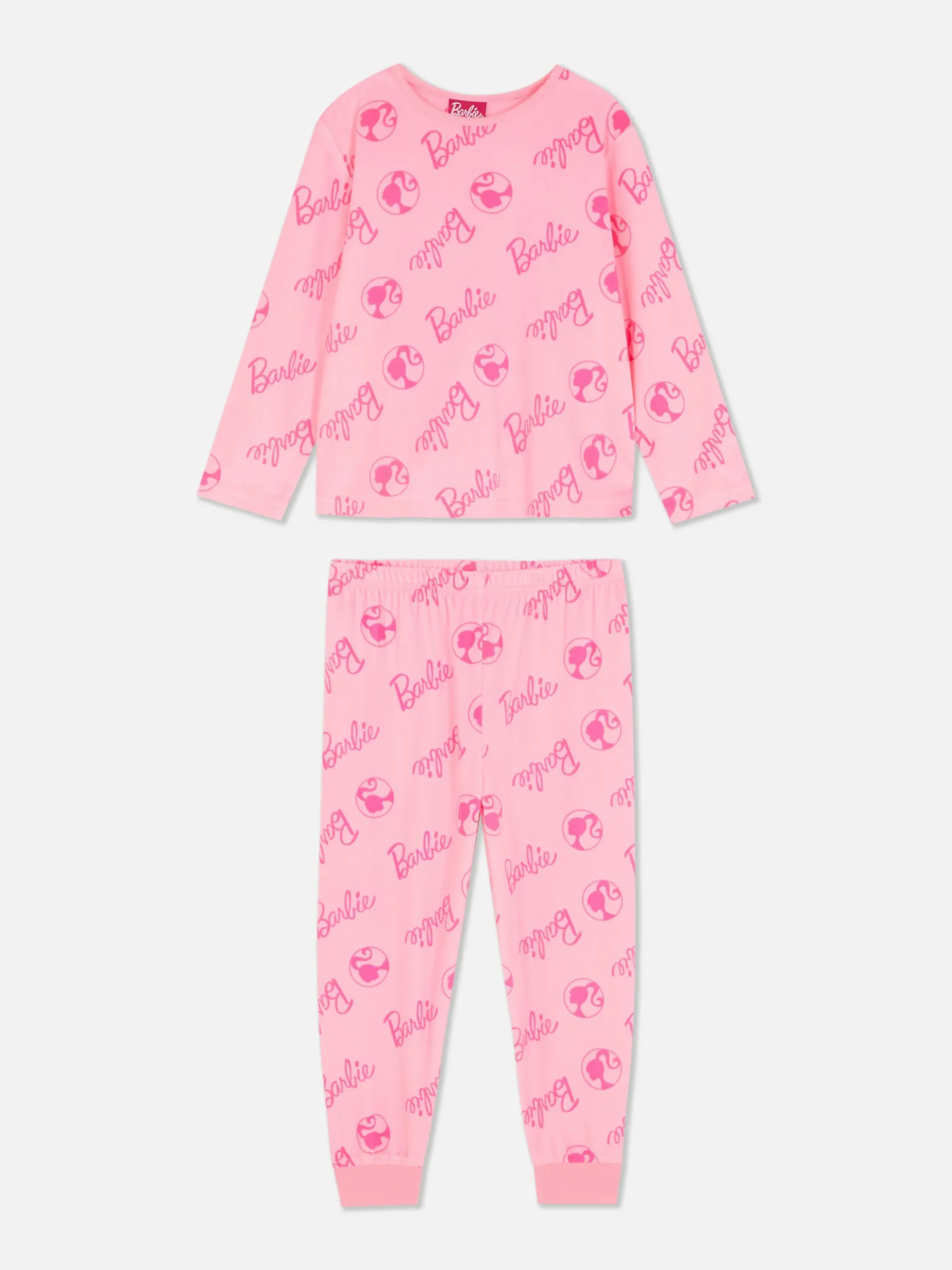 Pijama En Tejido Minky De Barbie