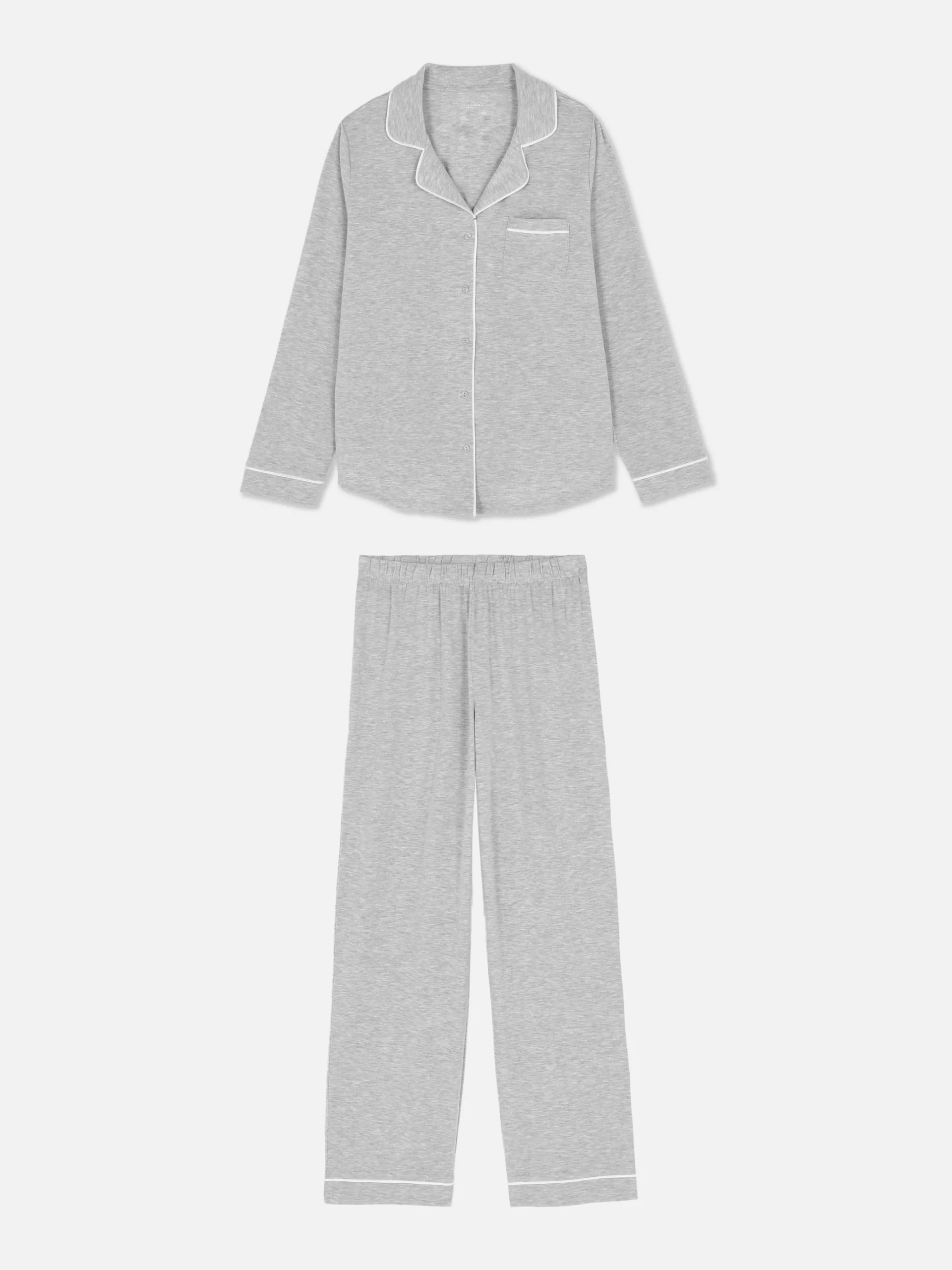 Pijama Largo De Corte Boyfriend