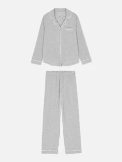 Pijama Largo De Corte Boyfriend