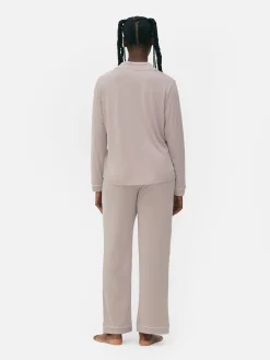 Pijama Largo De Corte Boyfriend