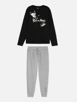 Pijama Largo De Rick Y Morty