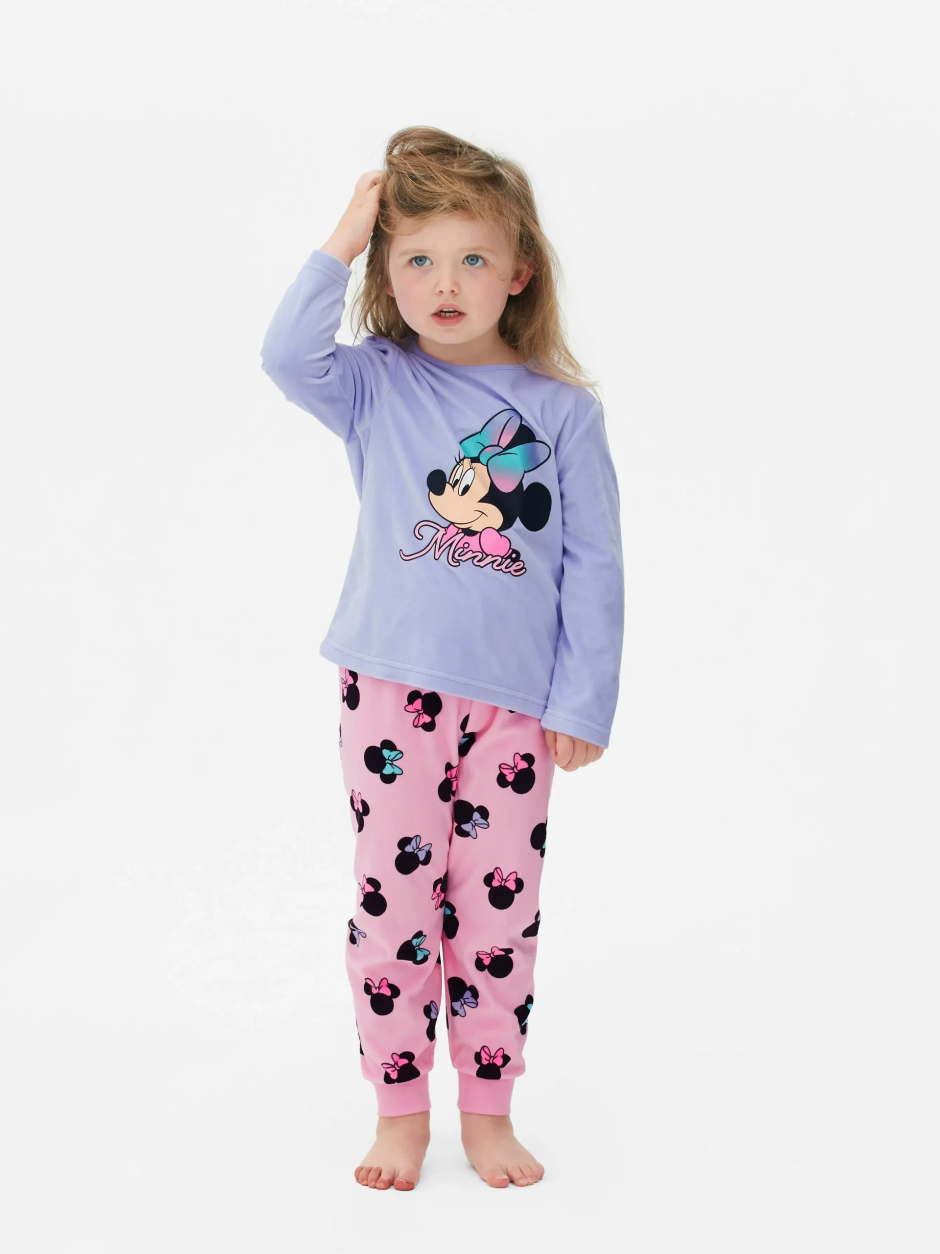 Pijama Largo Y Cómodo De Minnie Mouse De Disney