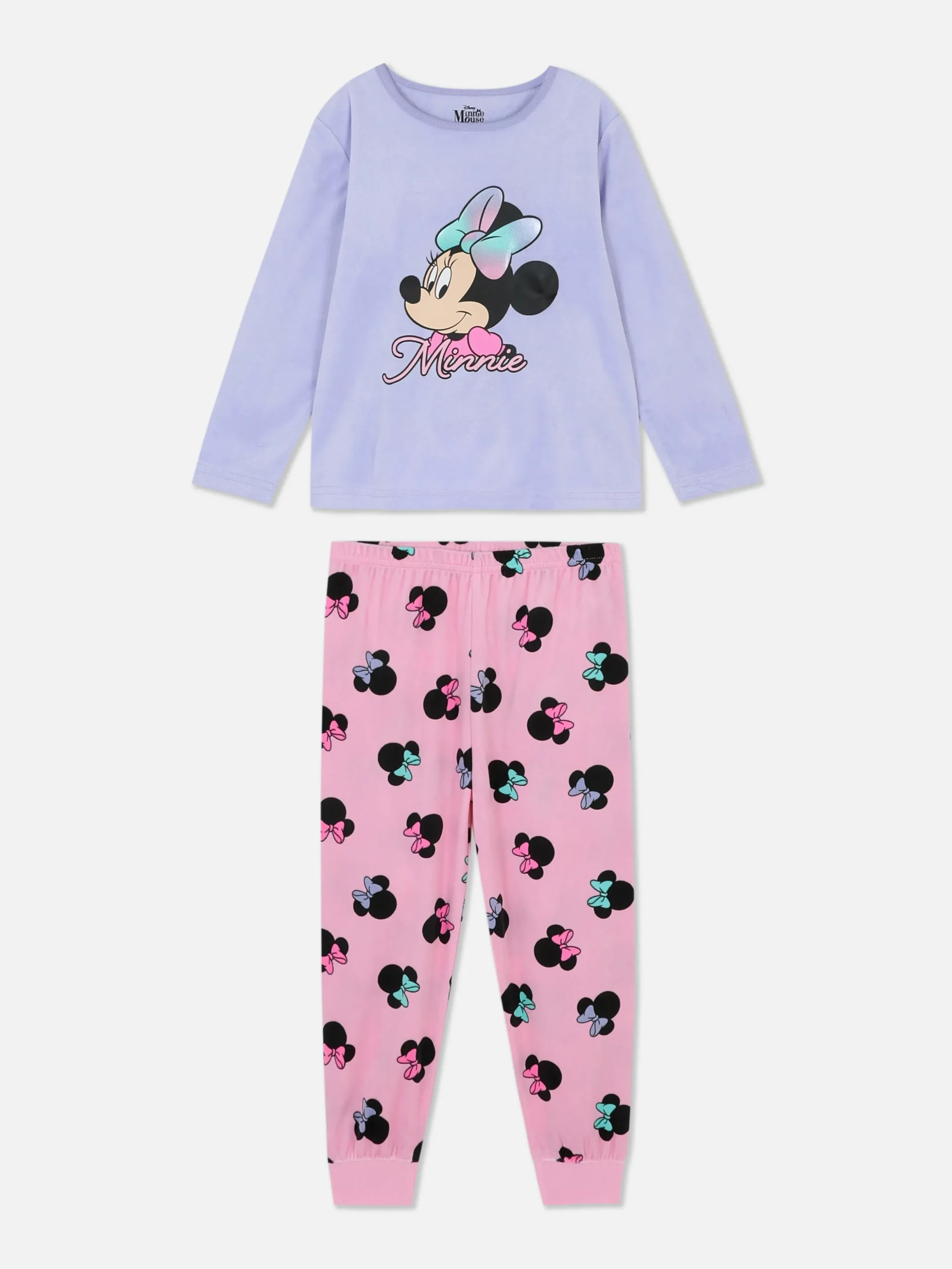 Pijama Largo Y Cómodo De Minnie Mouse De Disney