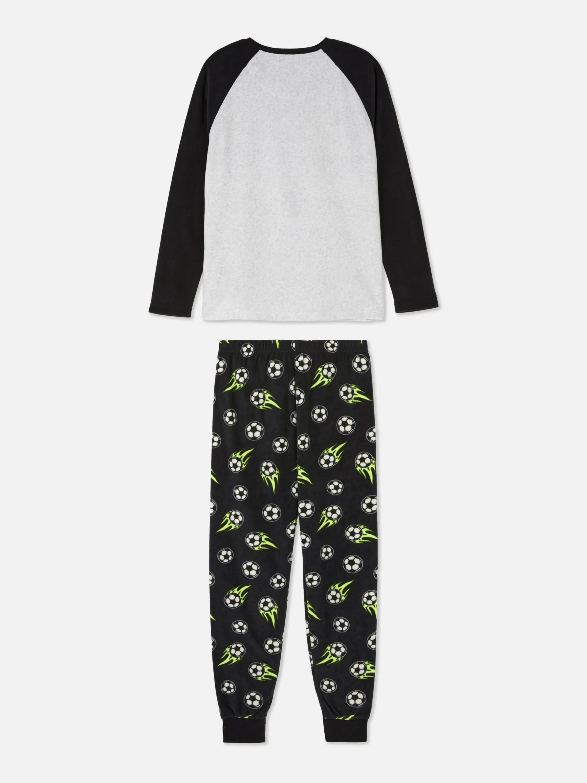 Pijama Polar Con Motivos De Fútbol