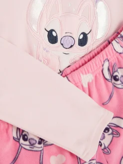 Pijama Polar De Ángel De Stitch De Disney