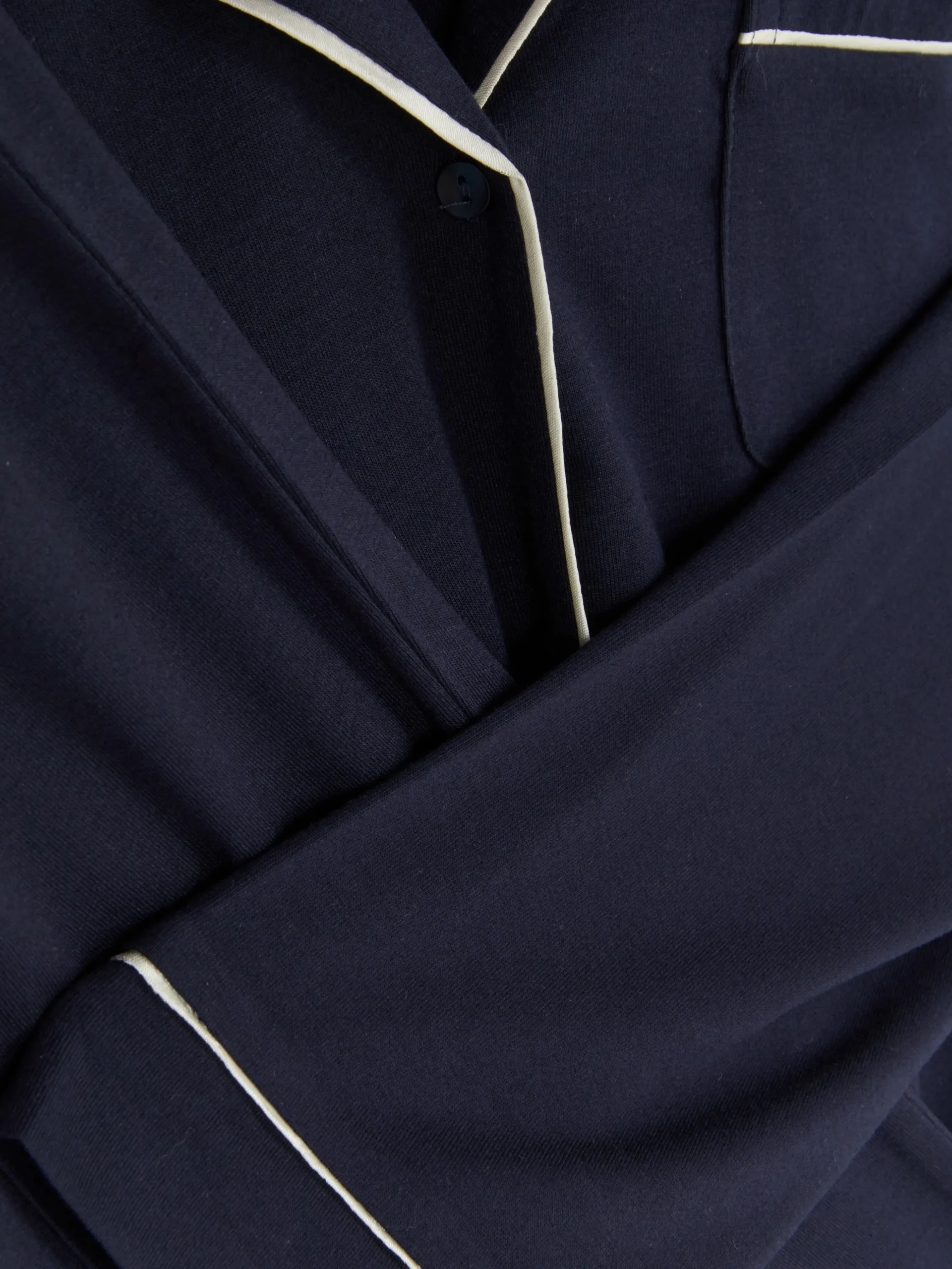 Pijamas De Punto De Manga Larga Y Corte Boyfriend