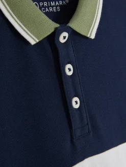 Polo Con Bloques De Color