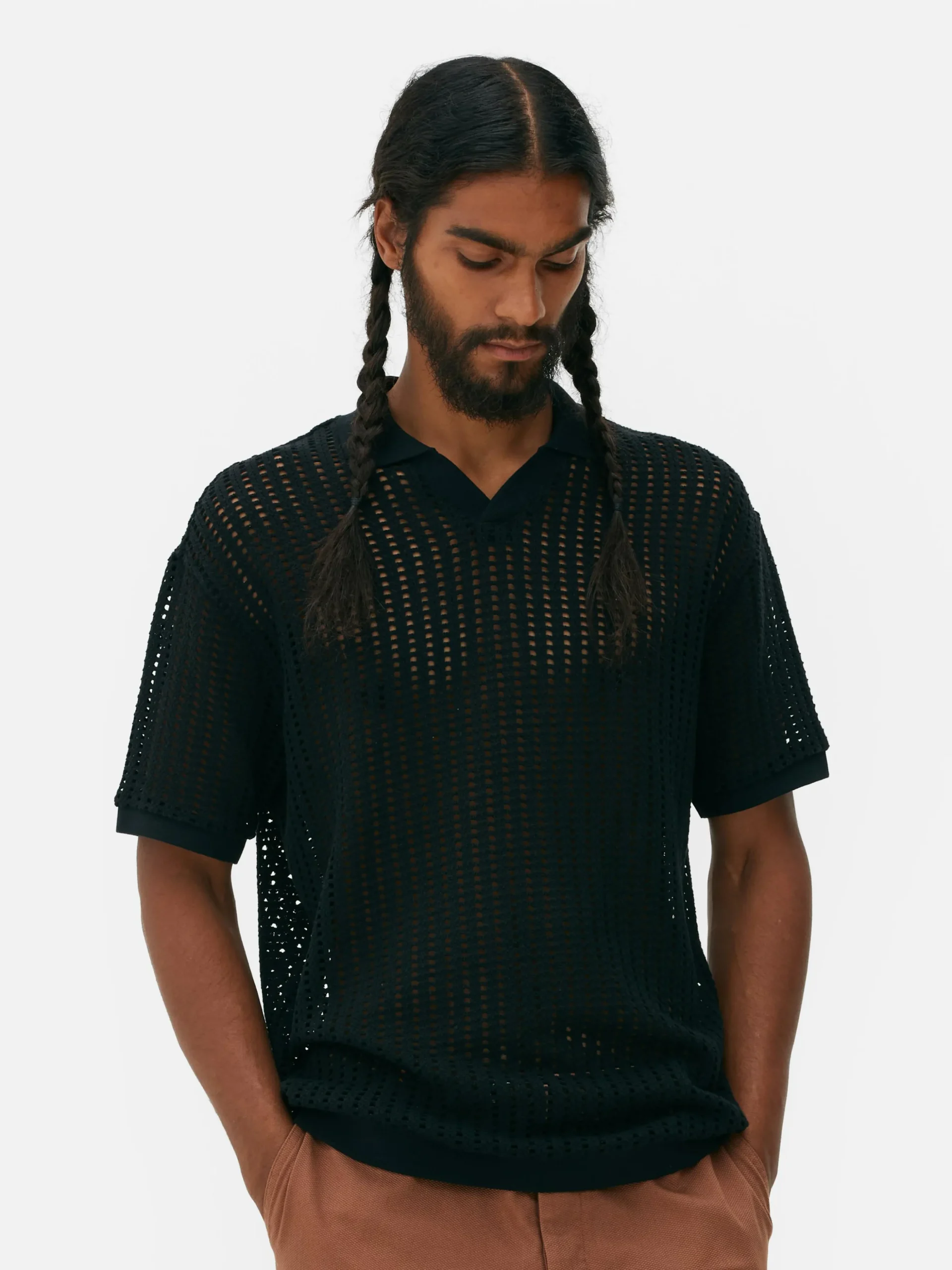 Polo De Crochet Calado