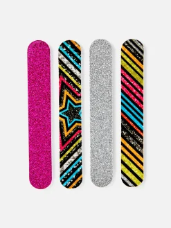 PS... Limas De Uñas Con Purpurina