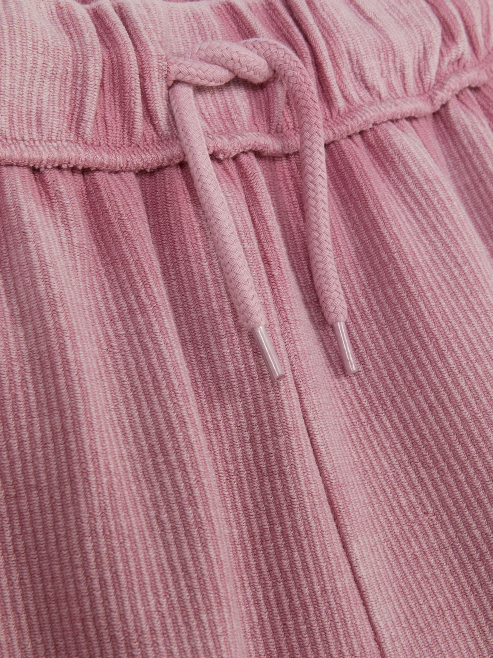 Ribbed Wide Leg Joggers