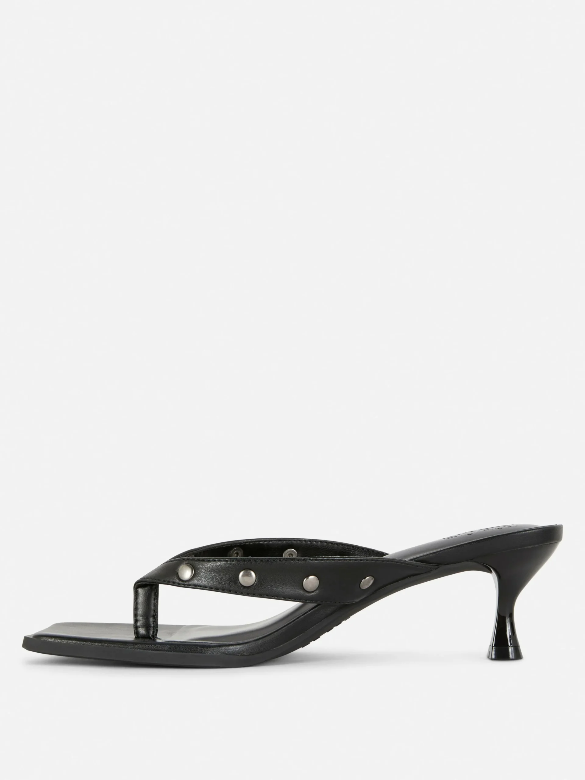 Sandalias De Piel Sintética Con Tachuelas Rita Ora