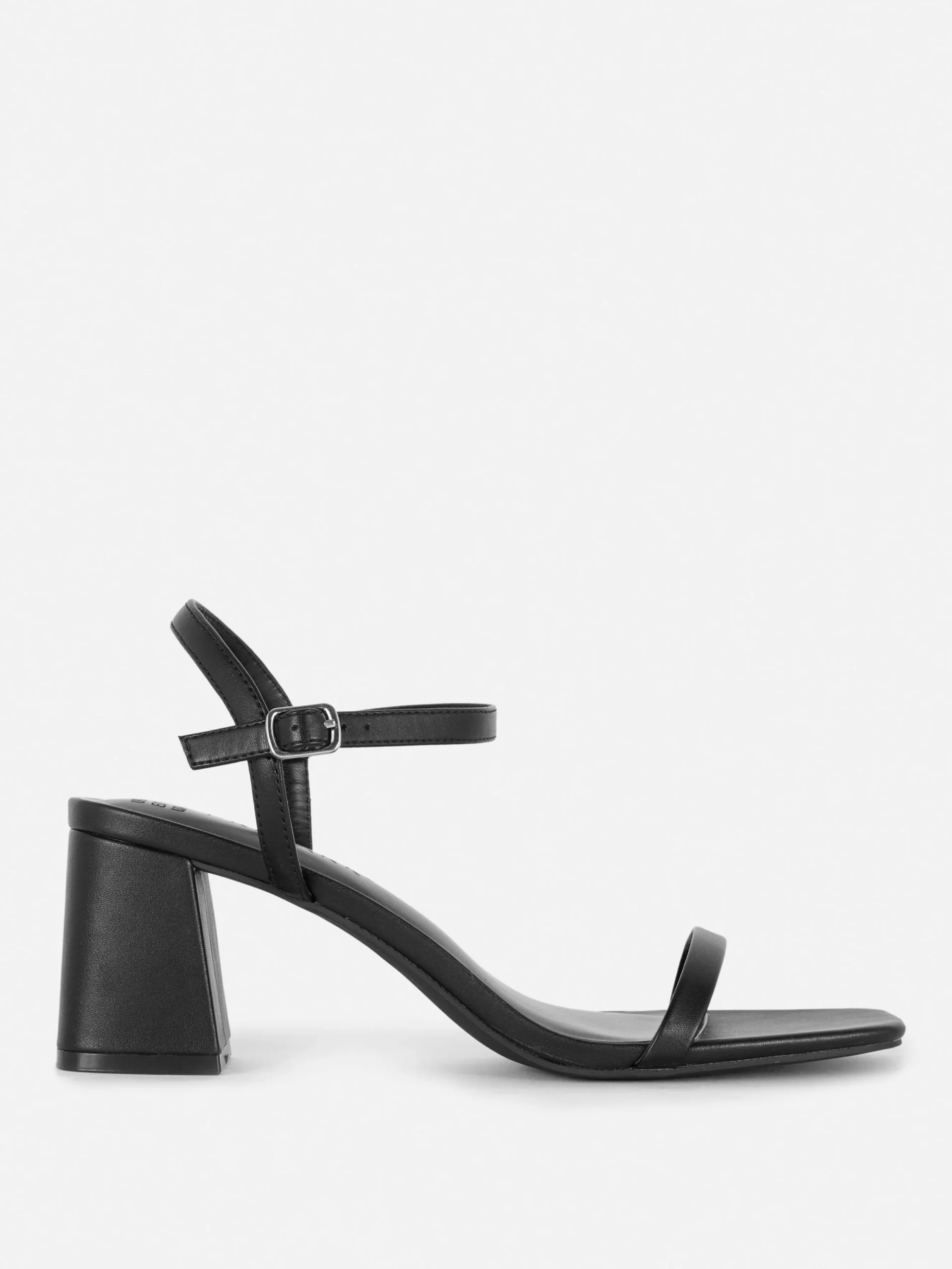 Sandalias De Tacón De Tiras