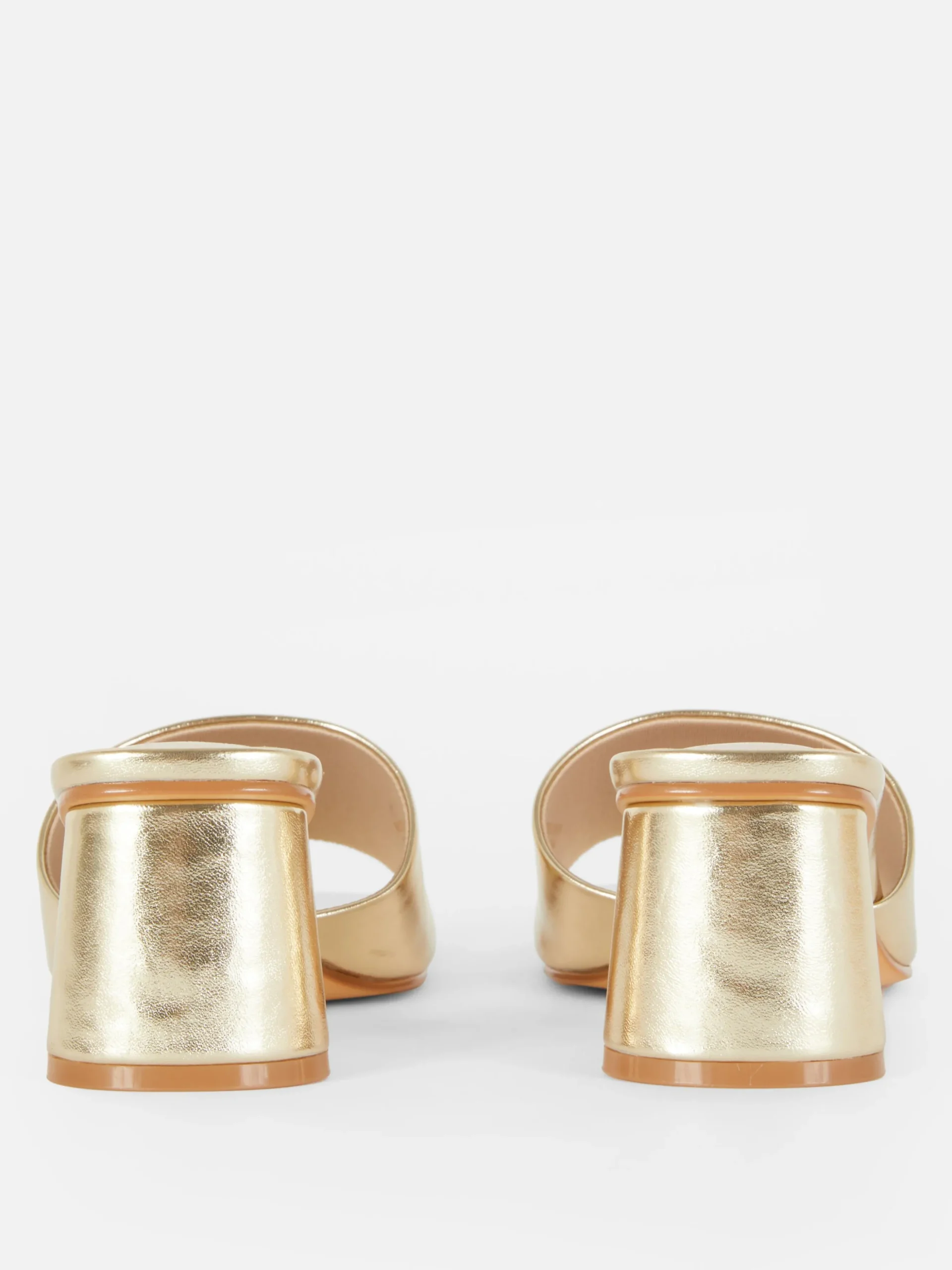 Sandalias De Tacón Grueso