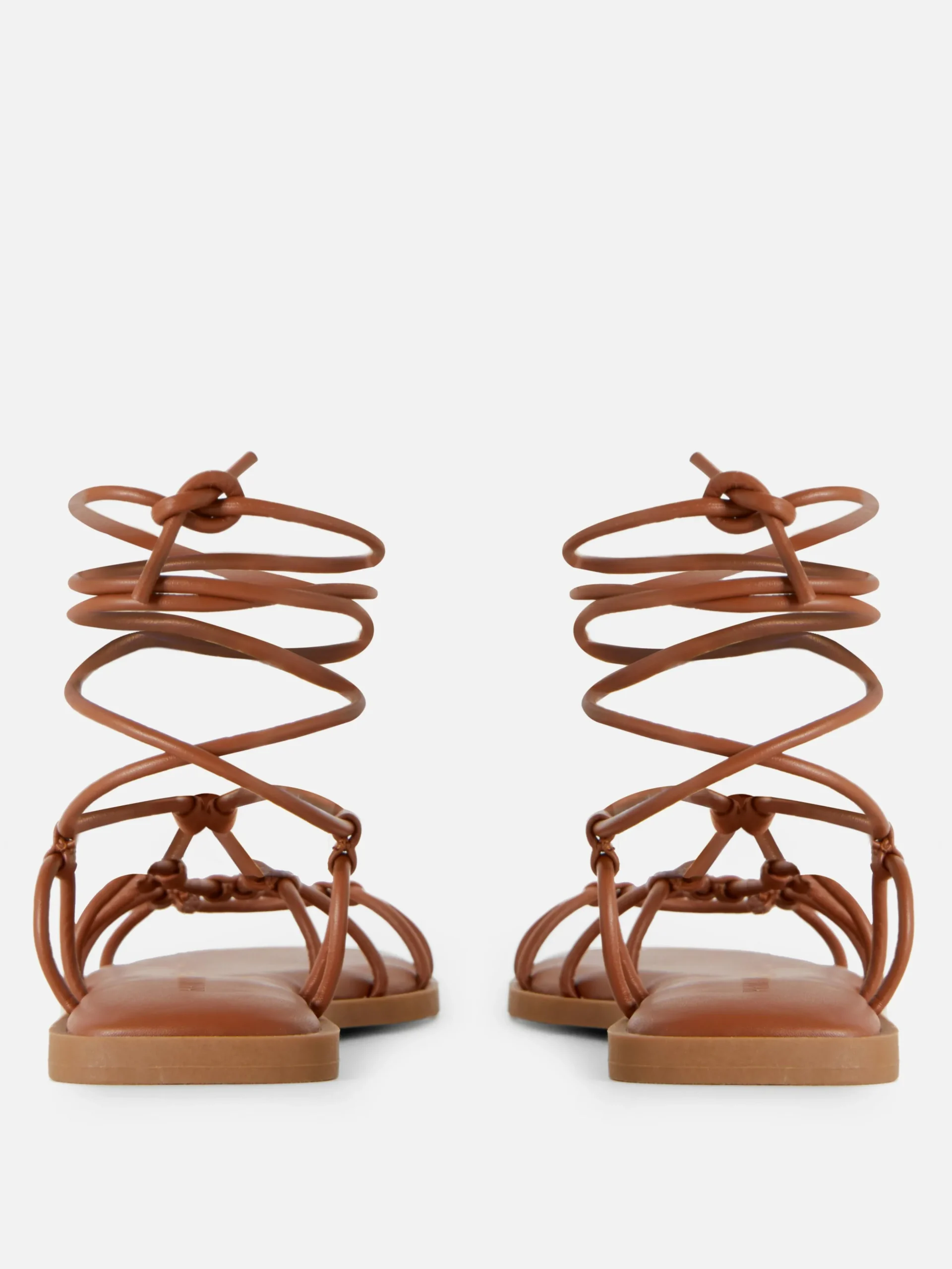 Sandalias Tipo Gladiador Con Tiras