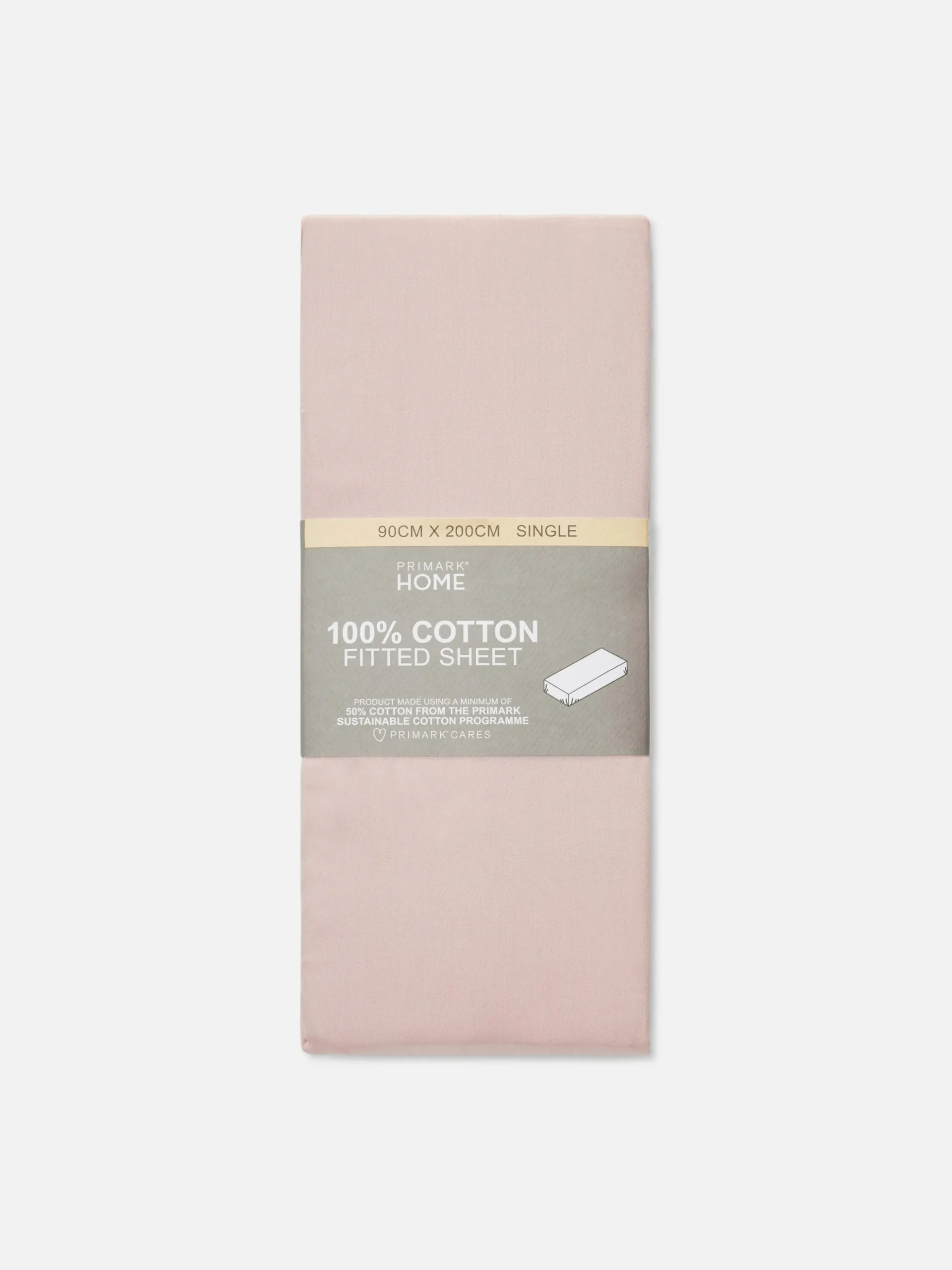 Sábana Bajera Ajustable De Algodón Para Cama Individual