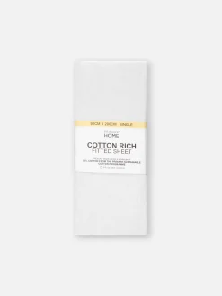 Sábana Bajera Ajustable Para Cama Individual