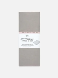 Sábana Bajera Ajustable Para Cama Super King