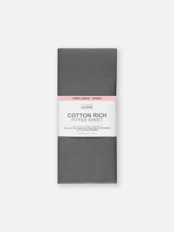 Sábana Bajera De Algodón Para Cama Doble