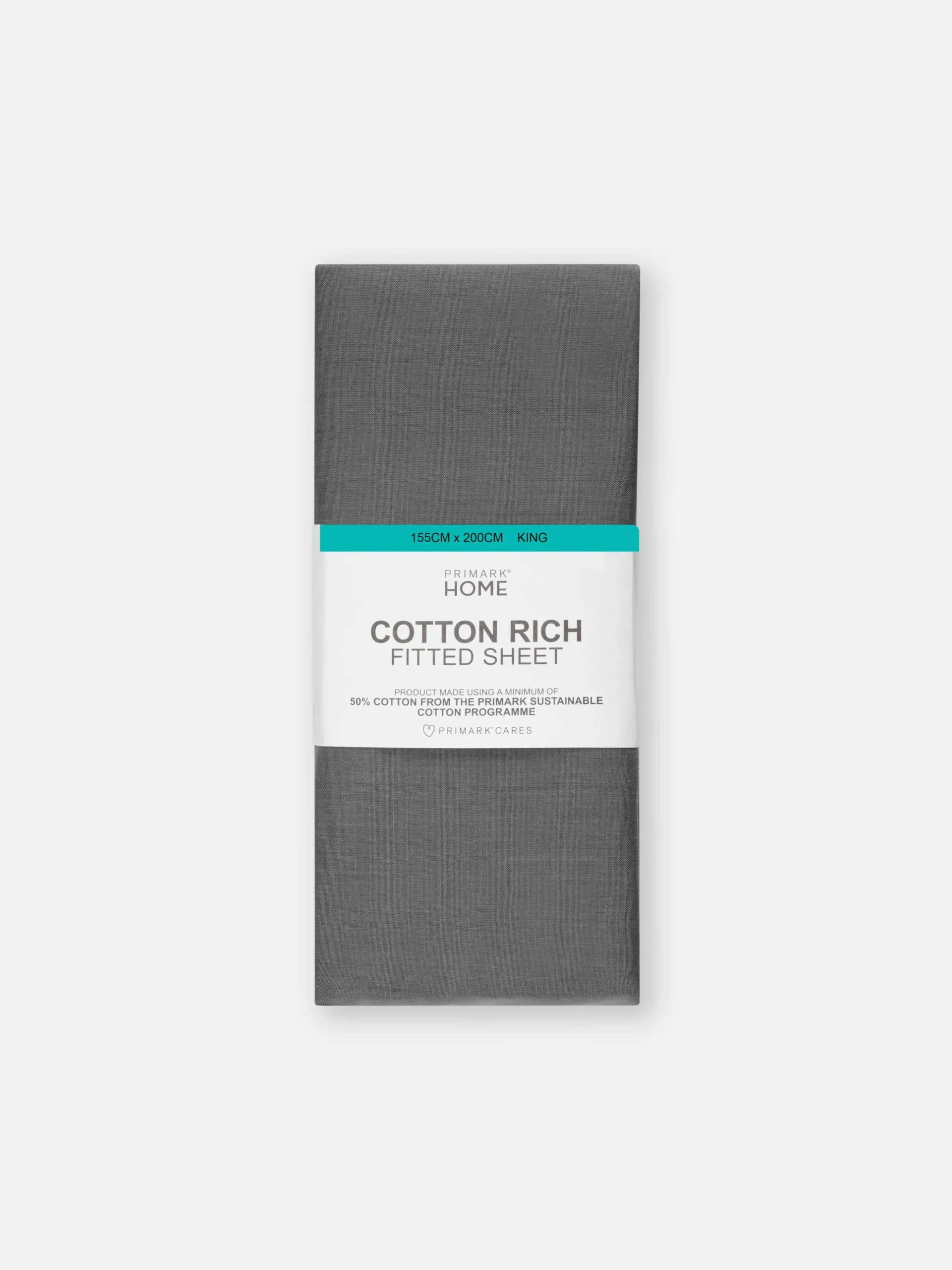 Sábana Bajera De Algodón Para Cama King