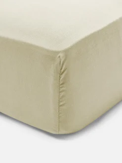 Sábana Bajera De Algodón Para Cama Super King