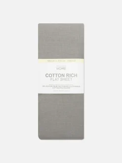 Sábana Lisa De Algodón