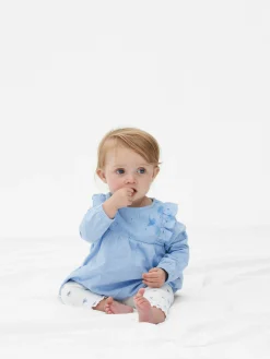 Set De Blusa Con Volantes Y Leggings