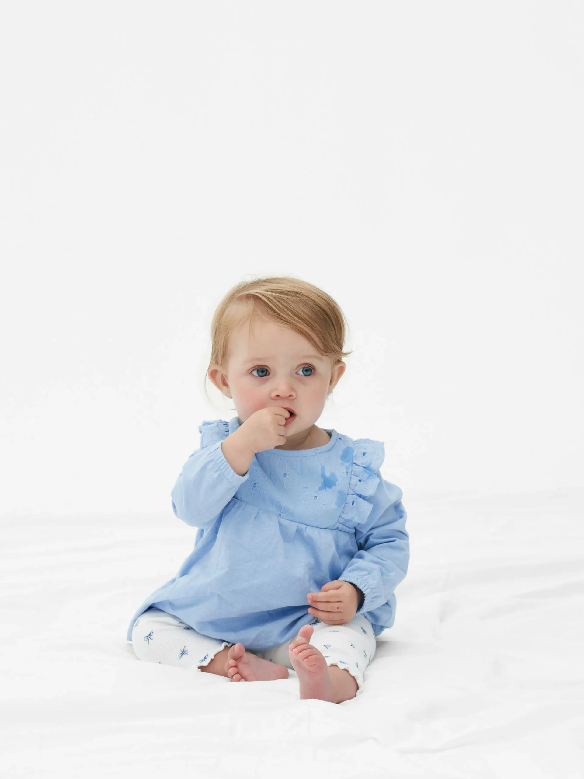 Set De Blusa Con Volantes Y Leggings