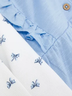 Set De Blusa Con Volantes Y Leggings