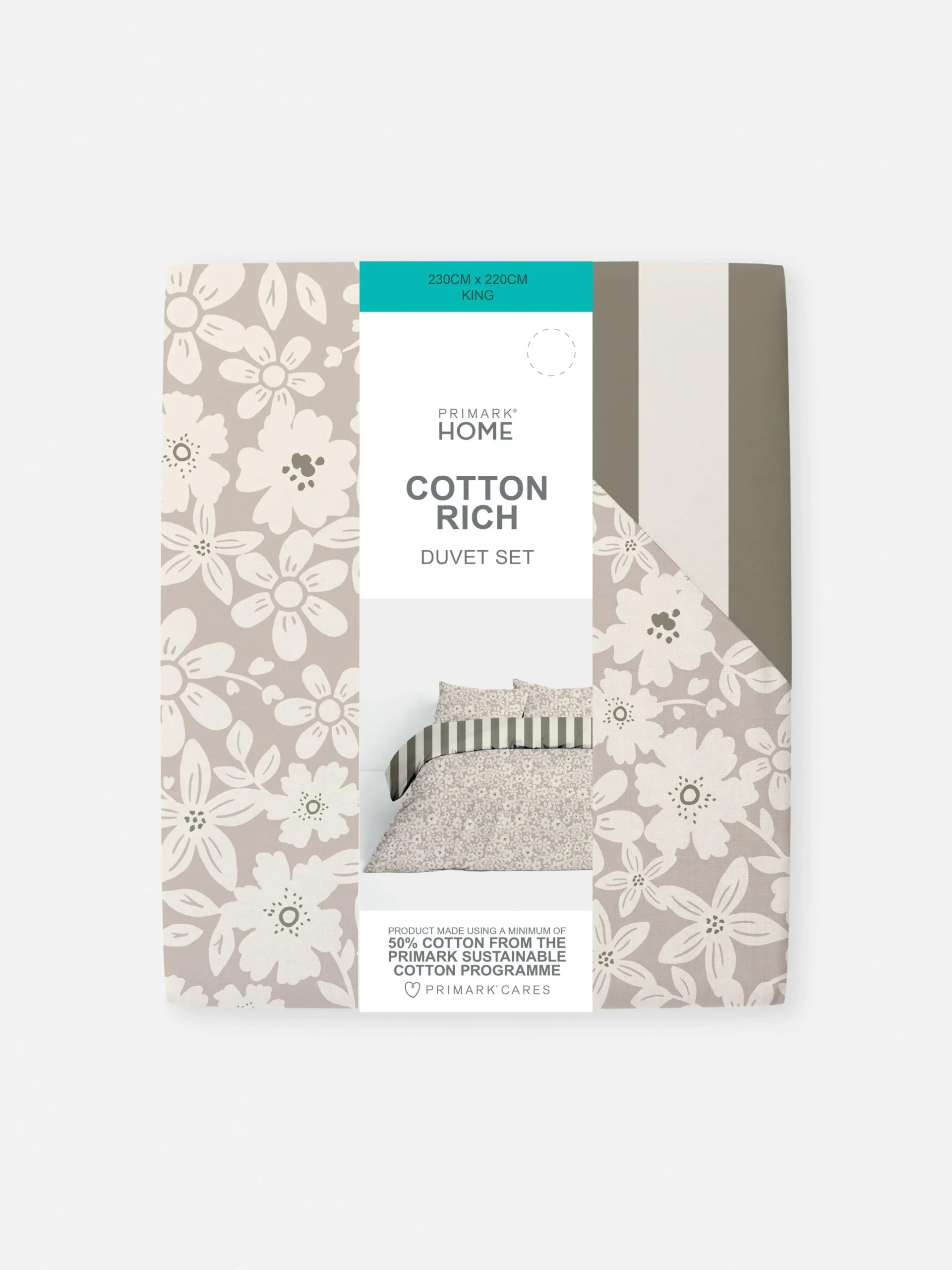 Set De Funda Nórdica Reversible Para Cama King