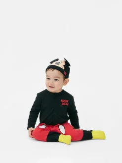 Set De Pijama Y Gorro De Mickey Mouse De Disney
