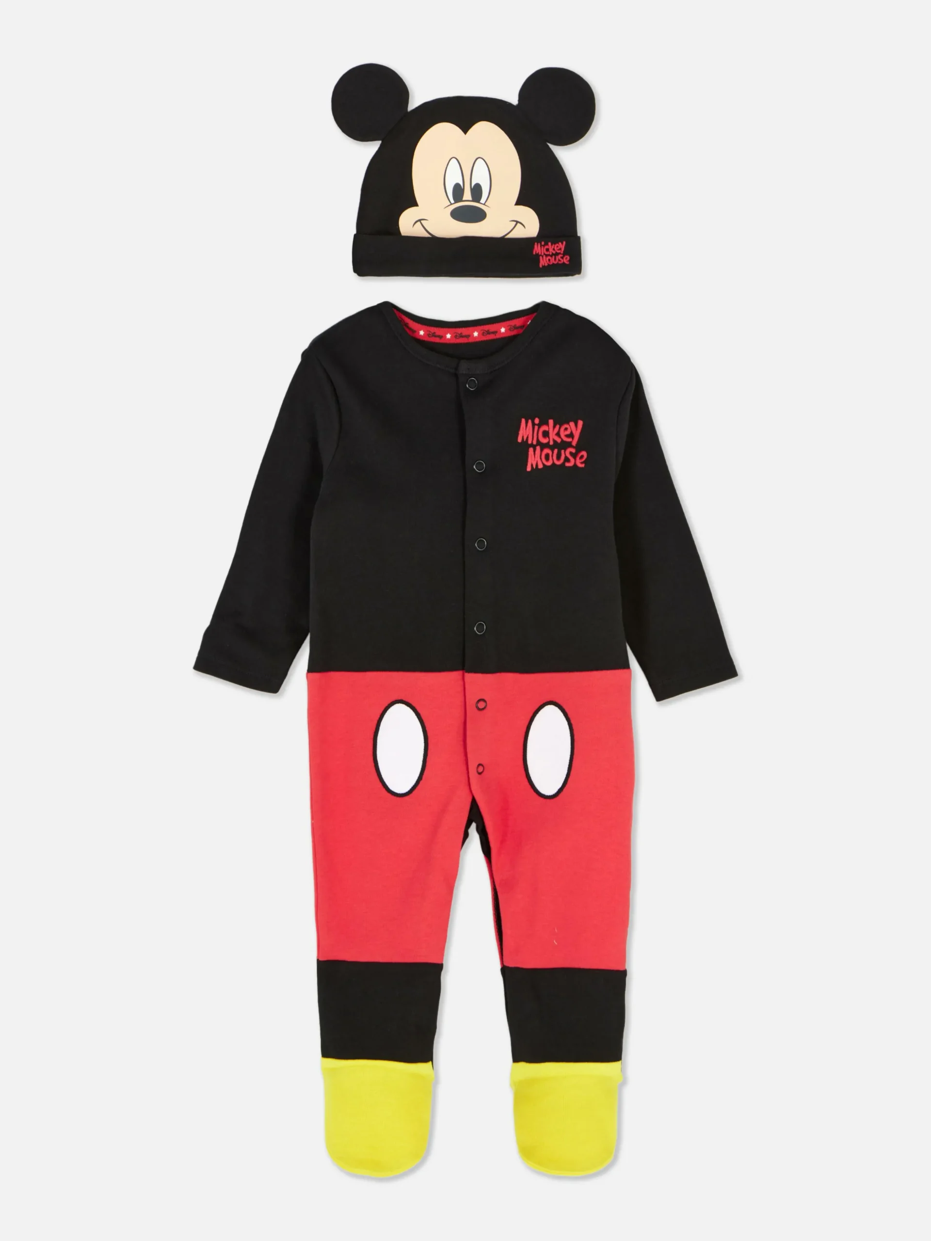 Set De Pijama Y Gorro De Mickey Mouse De Disney