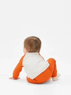 Set De Sudadera Y Joggers Con Calabazas De Halloween