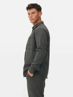 Sobrecamisa Con Bolsillo De Parche De Kem