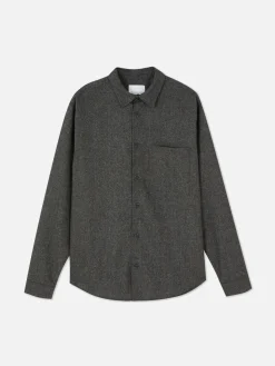 Sobrecamisa Con Bolsillo De Parche De Kem