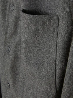 Sobrecamisa Con Bolsillo De Parche De Kem