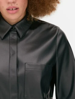 Sobrecamisa De Piel Sintética