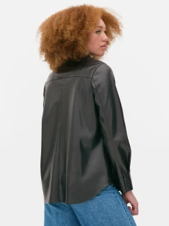 Sobrecamisa De Piel Sintética