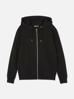 Sudadera Básica Con Capucha Y Cremallera