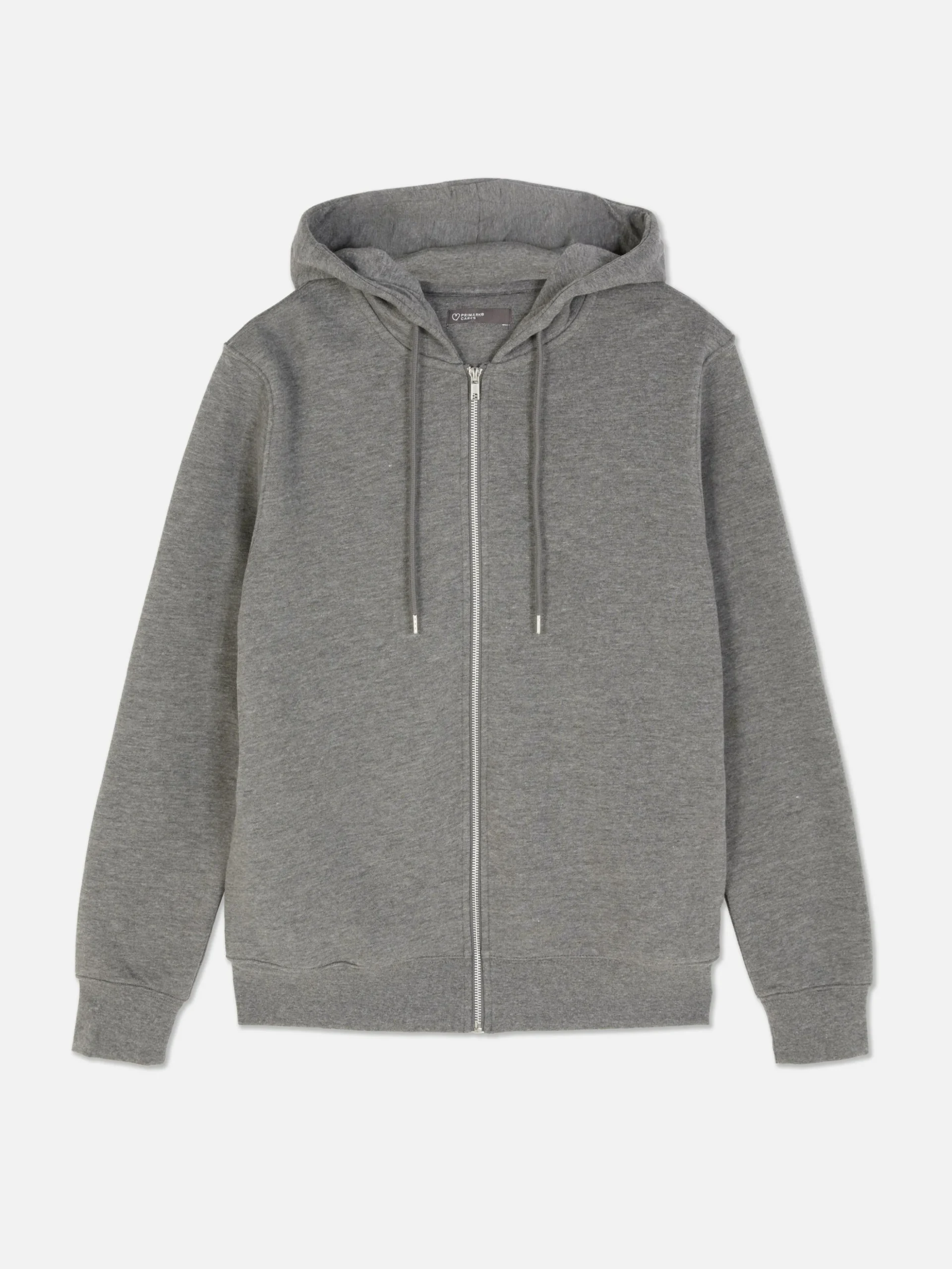 Sudadera Básica Con Capucha Y Cremallera