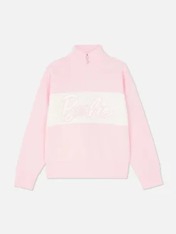 Sudadera Combinable Con Cuello Alto De Barbie