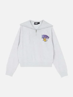 Sudadera Con 1/2 Cremallera De Los Lakers De La NBA