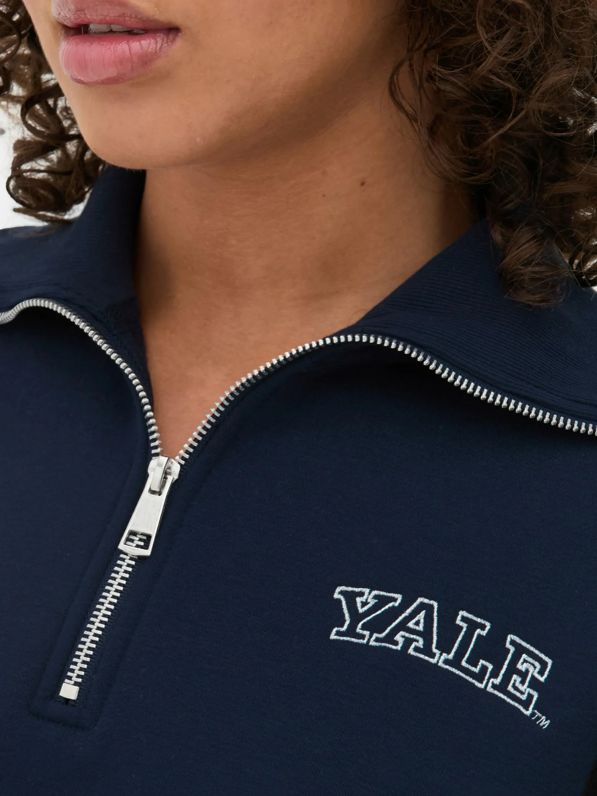 Sudadera Con 1/2 Cremallera Yale