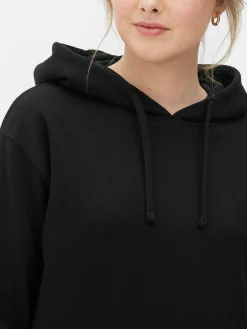 Sudadera Con Capucha Básica Y Cordón De Ajuste