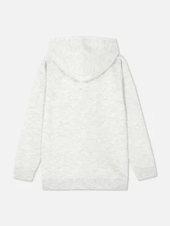 Sudadera Con Capucha, Cremallera Y Textura Para Niño