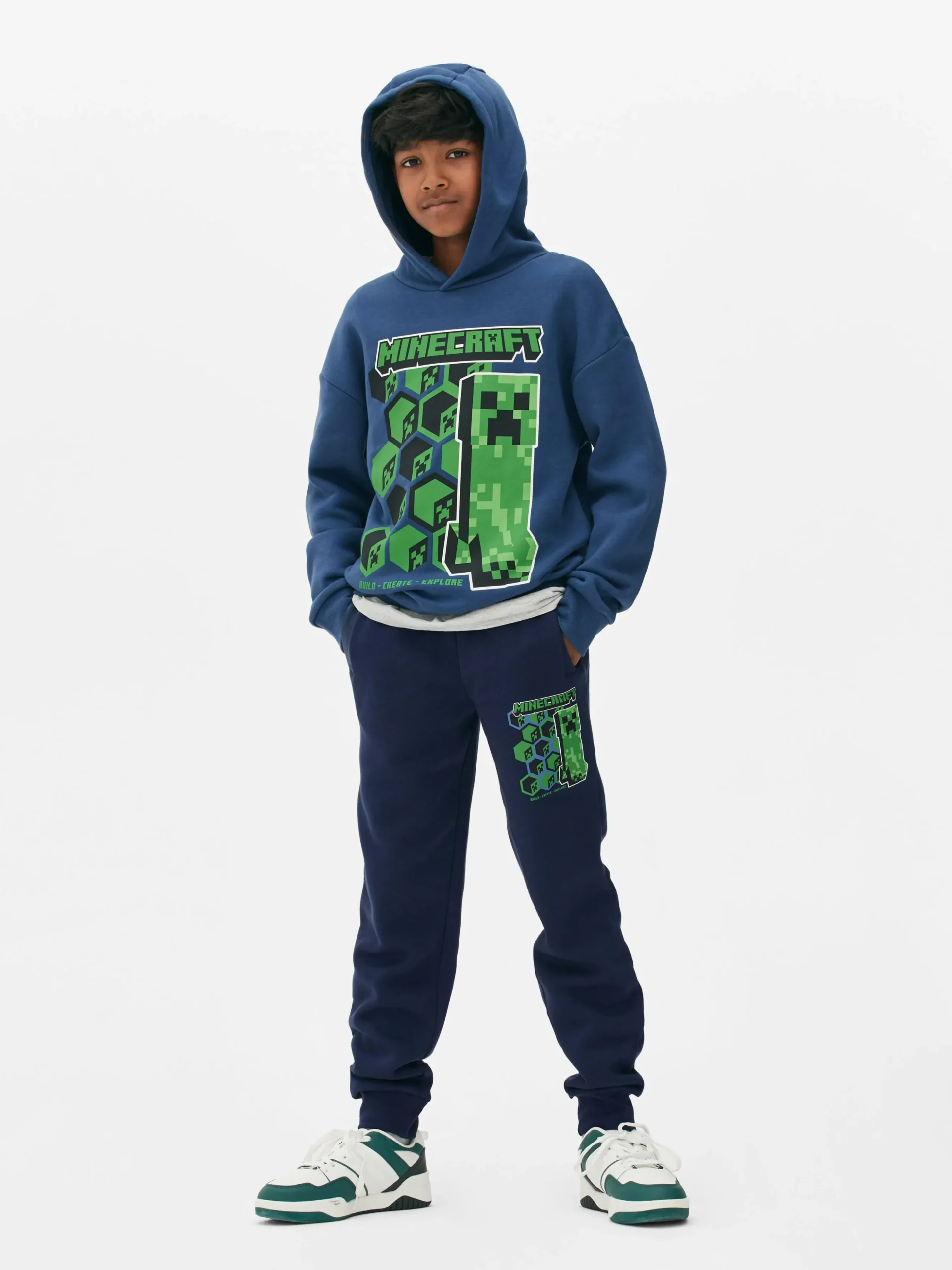 Sudadera Con Capucha De Creeper De Minecraft